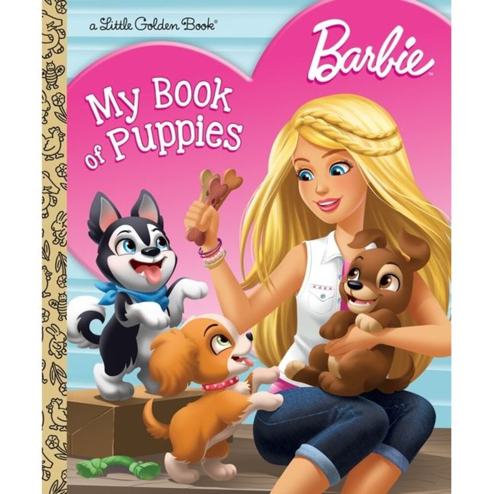 Barbie: My Book of Puppies (Barbie) -- Golden Books